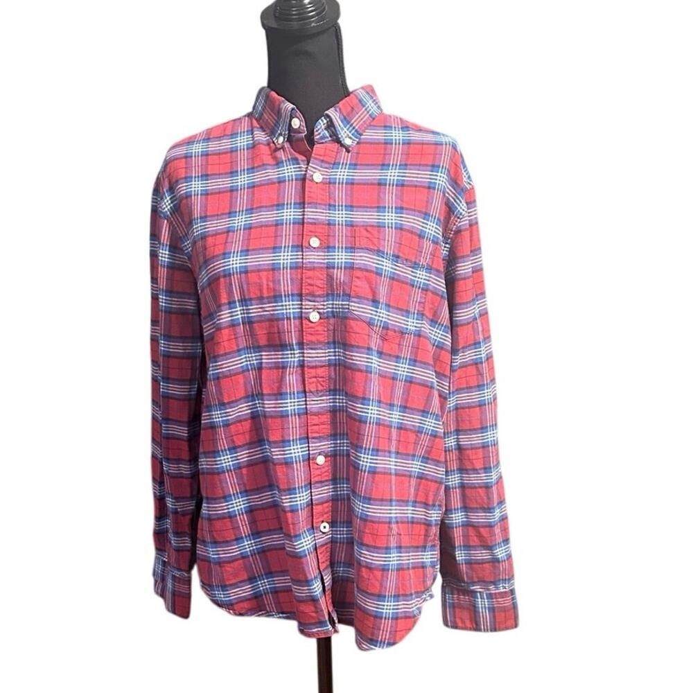 American Eagle Seriously Soft Classic Fit Button-Down Shirt Size L